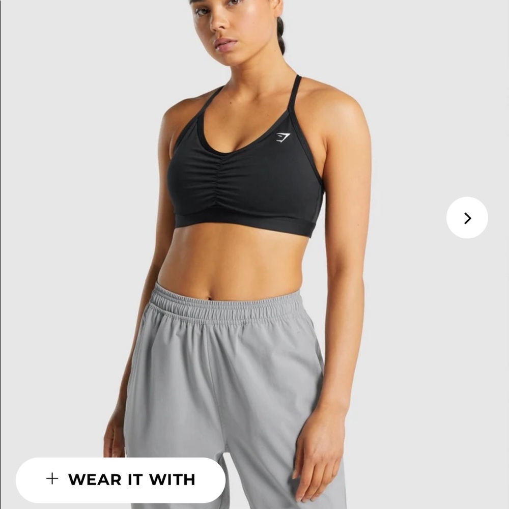 Gymshark Ruched Training Sports Bra